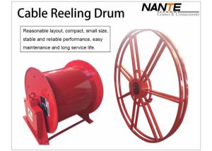 China Cable Reeling Drum With Red Surface And 380v/440v Voltage Multi-specification factory