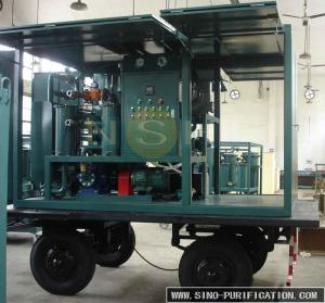 China Insulating Oil Purifying Machine oil treatment oil recycling for Vacuum Oil Purifier factory