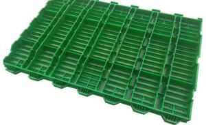China Hog Slat Flooring Propene Polymer Material Smooth Surface Easy Install Multi Colors factory