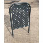 Perforated Door Restrainer Guard With Powder Coating
