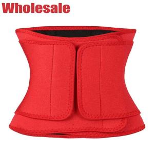 China Stomach Belt To Look Slim XL Bodybuilding Waist Trainer Red Orange Purple factory
