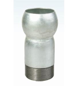 China Carbon steel Bauer Type Couplings Hot-dipped galvanizing Silver white Color factory