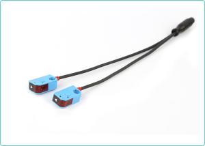 China 150cm Plastic Detector Micro Photoelectric Sensor PNP NO 12VDC M8 Connector factory