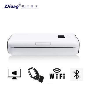 China Android And IOS Phone Portable Thermal Printer , A4 Wireless Mobile Travel Printer factory