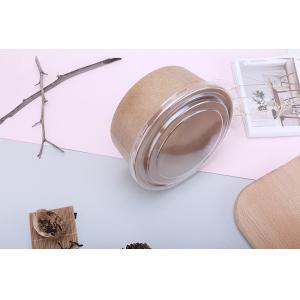 China Waterproof food grade brown Customers' Requirement Kraft Paper Bowls on sale