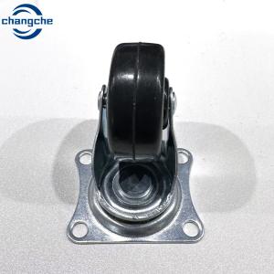 China 2&quot; Rubber Workbench Castors Heavy Duty Casters With Brakes factory