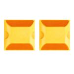 Cat Eye Road Reflector Red Plastic Road Stud with CE ISO9001 Certification Mark