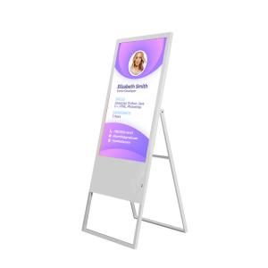 China 32 inch indoor High Brightness 2500 nits lcd Window Facing QLED Display for retail shop product display factory