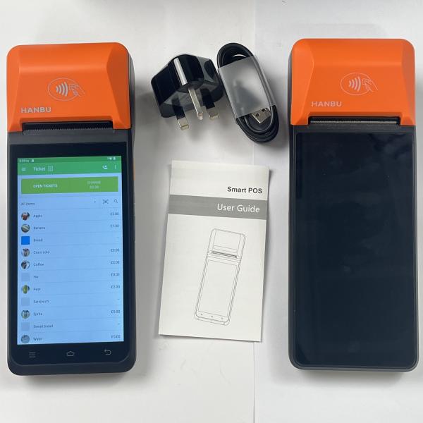 Android 14 Payment POS WiFi Mobile Point Of Sale System Customized With 3.8V