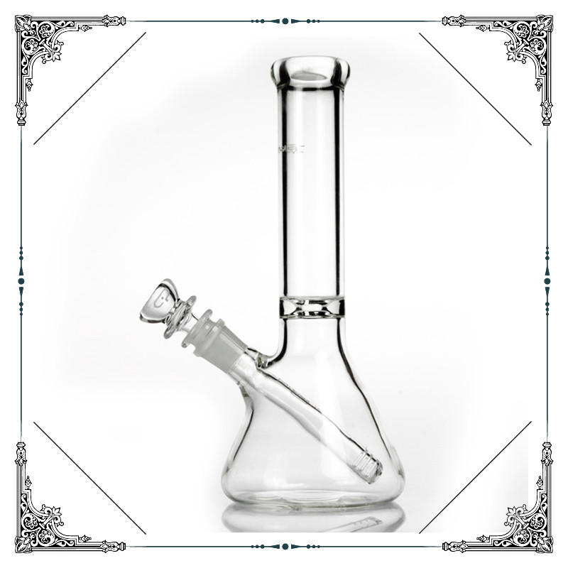 10 Inch Toro Clear Glass Beaker Bongs With Ice Catcher Smoking Water Pipes