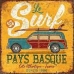 Bar / Restaurant Metal Plaque Signs , Metal Plate Signs 30 X 30 Cm Size