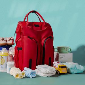 China New Mommy Bag Multifunctional Large Capacity Waterproof Maternity Diaper Bag Lightweight Backpack For Mom&amp;Dad factory