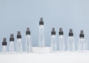 China Empty PET Plastic Spray Bottle For Hand Sanitizer Perfumes Cosmetic Fine Mist Sprayer factory