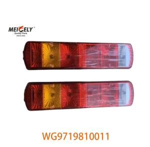 China New Auto Parts WG9719810011 Rear Combination Lamp Left For Sino Howo Truck factory