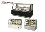 Beveled Two Layers Japanese Style Cake Freezer Display for Bakery for put cake