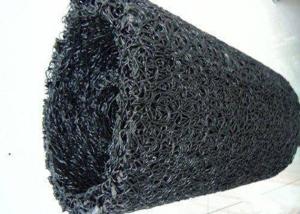 China Geocomposite Drain Plastic Blind Ditch PP Material Black Color Lightweight Circular Shape factory
