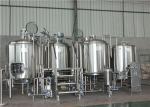 SUS 304 Micro Brewery Equipment 7 BBL For Small Scale Breweries CE Standard