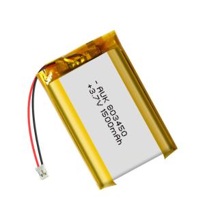 China 803450 Lipo Battery 3.7v 1500mah Lithium Ion Battery Rechargeable Lithium Polymer Battery factory