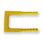 Durable Safe Plastic Manhole Steps , No Slip Yellow Manhole Ladder Rungs