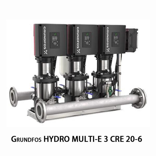 China Grundfos HYDRO MULTI E 3 CRE 20-6 Water Supply Unit Boosting Unit For Clean Water Transfer And Maximum Pressure Of 25 Bar factory