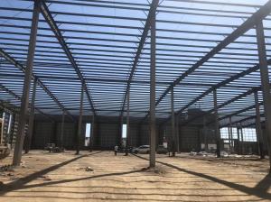 China Prefabricated Steel Structure Warehouse Building Construction Prefab Metal Workshop factory