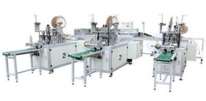 China High Efficiency Non Woven Face Mask Making Machine Durable Aluminum Stucture factory