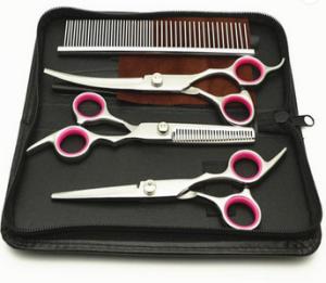 China Metal Dog Grooming Brush Kit Fast Hair Remover Scissor Easy To Handle factory