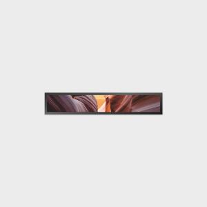 China 36.6 Inch Bar Type LCD Display 1920*290 LVDS 550nits For Advertising Board factory
