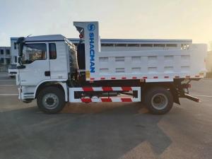 China L3000 4X2 Light Tipper Truck 240hp EuroV White SHACMAN Rear Dump Truck factory