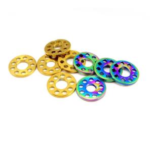 China Customized titanium gr5 washers for automobile and bike on sale