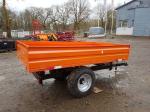 3T2W 2wheel Dump Trailer 3000kgs; Farm Transport Tipping Trailer; Hydraulic Dump