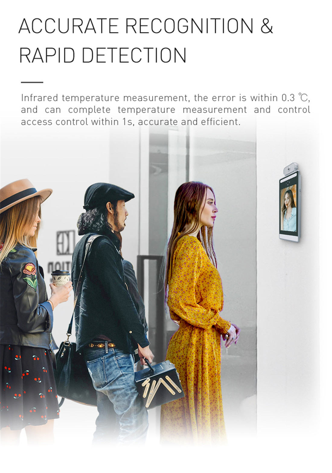 Face Recognition and Temperature Measurement Integrated Machine