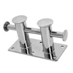 Marine Hardware Must-Have AISI316 Stainless Steel Double Cross Bollard for Boat