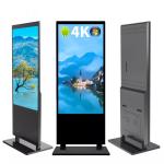 New Elegant Floor Standing Digital Signage Display Wifi 55 Inch Indoor