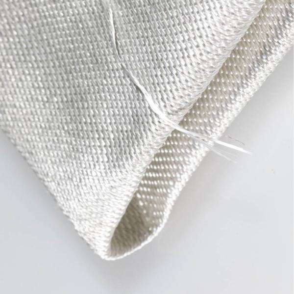0.6mm Alkali Free E Wire-Inserted High Temperature Fiberglass Fabric
