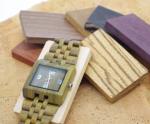 Business Vera Engraved Wooden Watches For Men 3 ATM Water Resistant