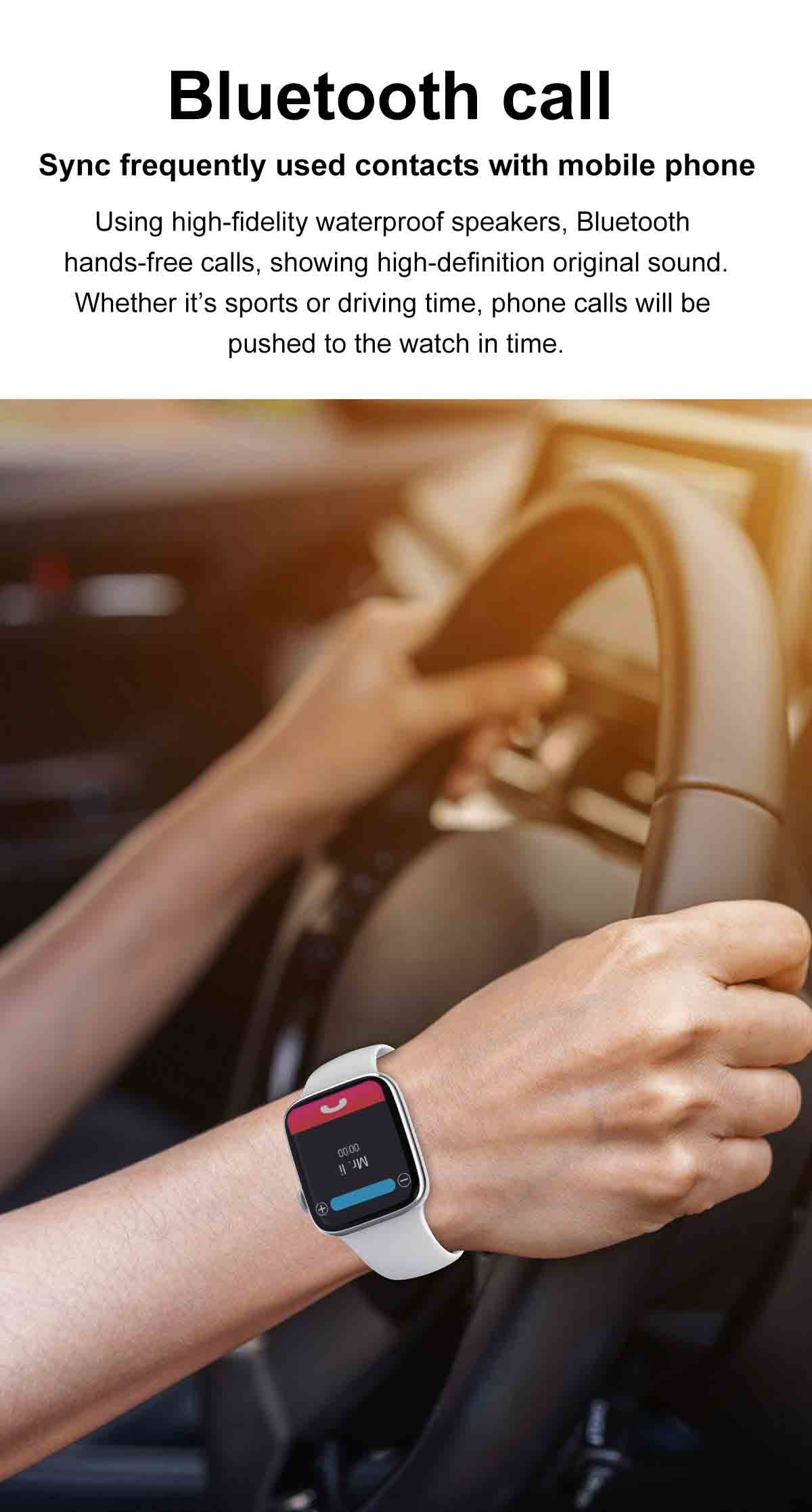 DT300PRO MAX Fitness Tracker Smartwatch For Notifications 1.8 Inch Screen