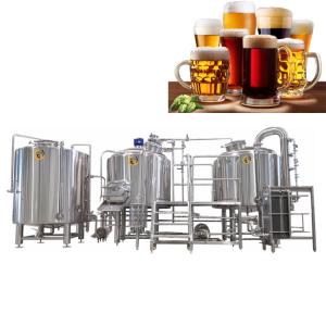 China 300L 500L Stainless Steel Fermentation Beer Micro Brewing Machine factory