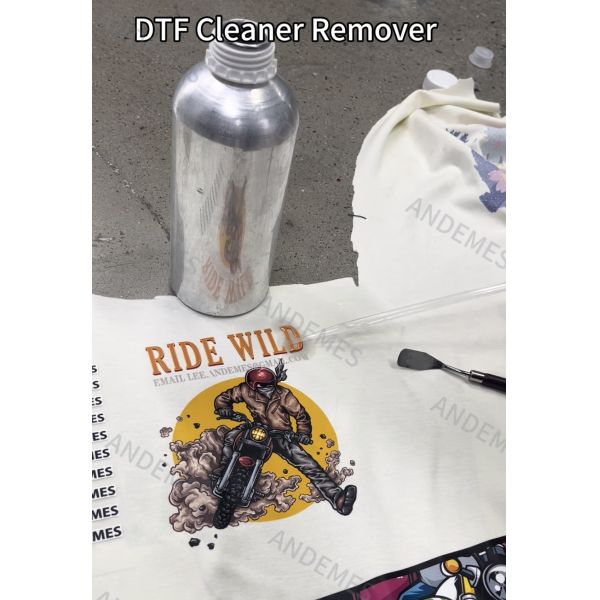 DTF Printer Cleaning Remover Liquid Powerful Solution for DTF Ink Pattern Removal and Maintenance Needs