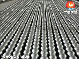 China ASTM A312 TP310S Corrugated Tube or Bamboo Tube For Heat Exchanger And Air Cooler factory