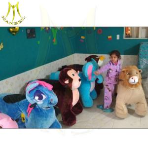 China Hansel Guangzhou toy walking fireproof animals electric ride on animal factory