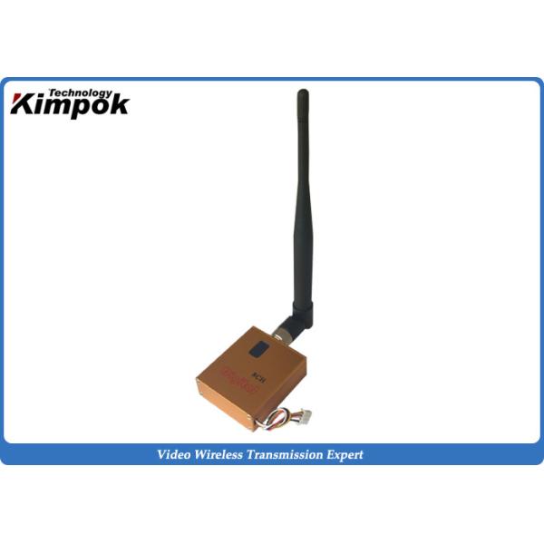 800mW Wireless Analog Transmitter Zero Latency CCTV Surveillance System 1km
