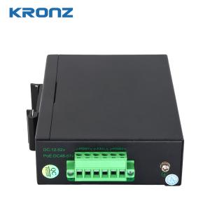 China DIN-rail Mounting Industrial Ethernet Switches With 30W PoE Max Power Per Port factory