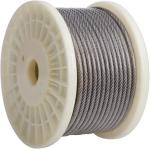 Stainless Steel 3/16 7x7 Aircraft Wire Rope for Cable Railing Kit Marine Grade