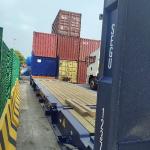 Professional Sea Freight Logistics 40FR/40OT Container Freight Shipping From