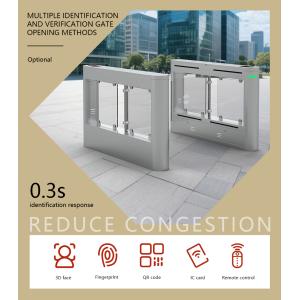 HCW CW406 Swing Barrier Turnstile Gate With 8 Pairs Infrared Detection Sensors