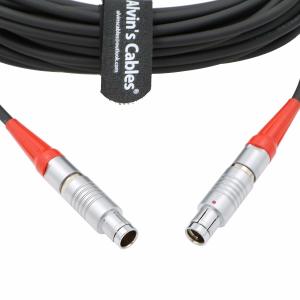 China 5 Pin Fischer S-103A-054 to 5 Pin Male Extension Cable for Arri LCS Protocol factory