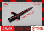 High Quality Common Rail Fuel Injector 23670-39455 295900-0240 For TOYOTA Hilux