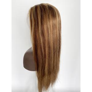 China Thick End Blonde Human Hair Lace Front Wigs No Tangle factory