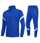 Custom Soccer Tracksuit Jacket Sport Training Tracksuit Quick Dry Men 2 Piece